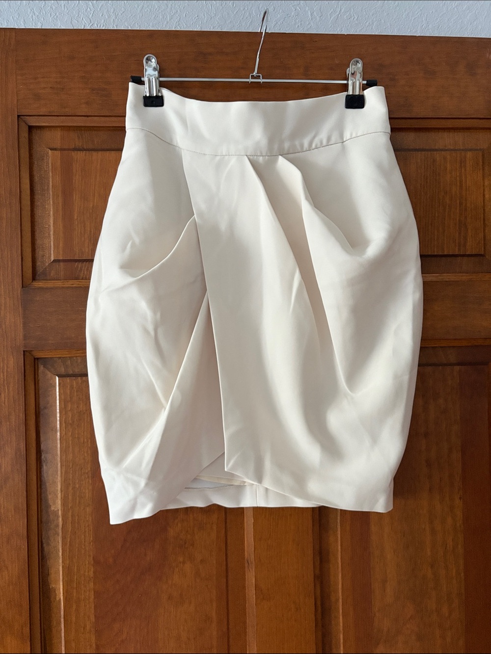 IRO Women's Cream Tulip Front Skirt